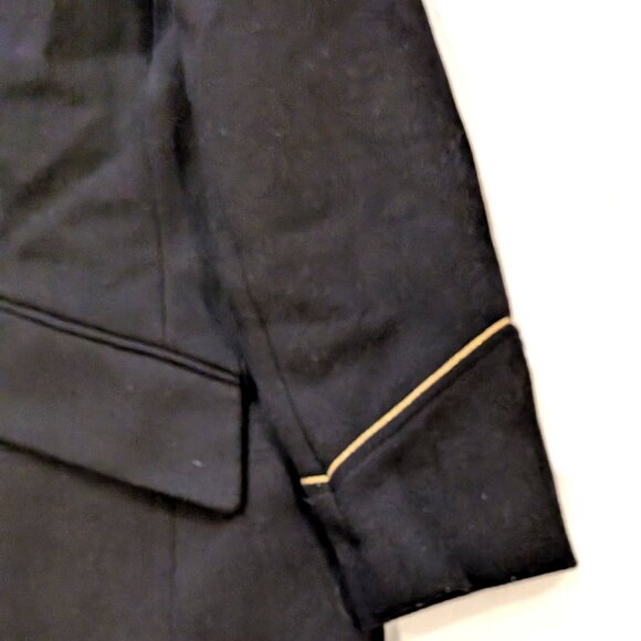 Mango Double Breasted Wool Admiral Coat- SZ M - Picture 5 of 6